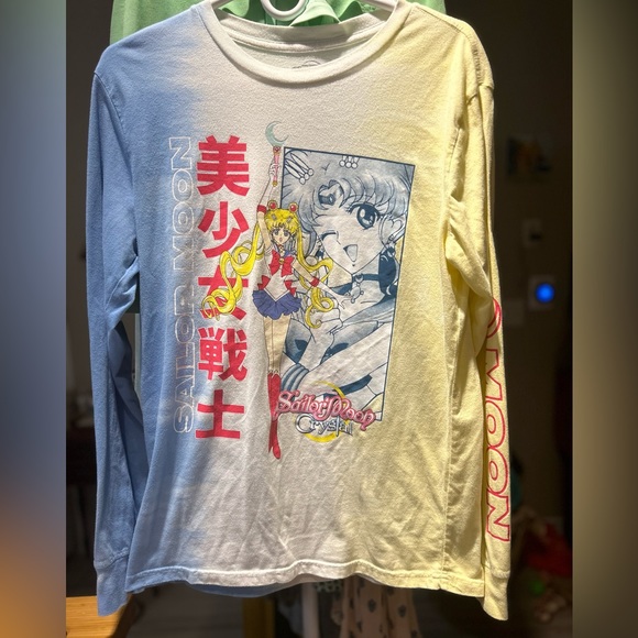 Sailor Moon Long Sleeve Size Adult Small Naoko Anime - Picture 4 of 4